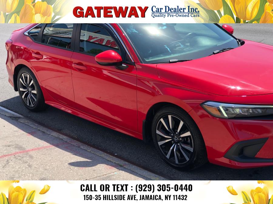 2022 Honda Civic Sedan EX CVT, available for sale in Jamaica, New York | Gateway Car Dealer Inc. Jamaica, New York 2022 Honda Civic Sedan EX CVT, available for sale in Jamaica, New York | Gateway Car Dealer Inc. Jamaica, New York
