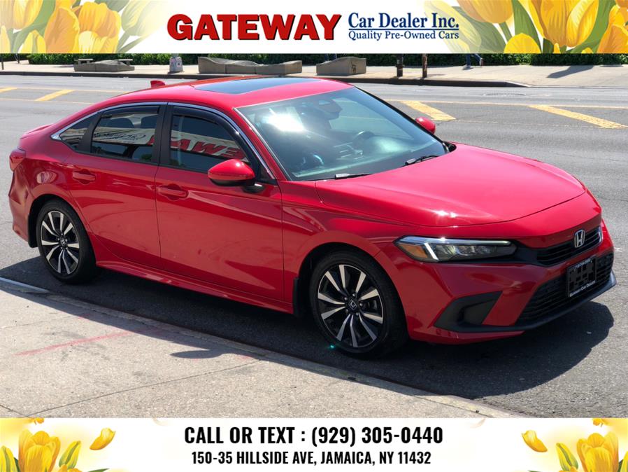 2022 Honda Civic Sedan EX CVT, available for sale in Jamaica, New York | Gateway Car Dealer Inc. Jamaica, New York 2022 Honda Civic Sedan EX CVT, available for sale in Jamaica, New York | Gateway Car Dealer Inc. Jamaica, New York