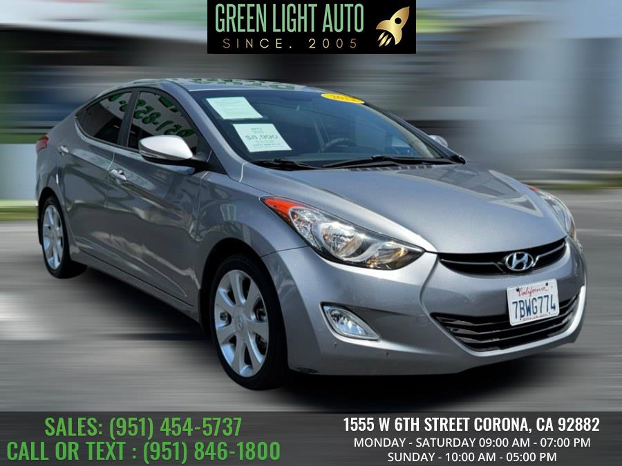 2013 Hyundai Elantra 4dr Sdn Auto Limited (Ulsan Plant), available for sale in Corona, California | Green Light Auto. Corona, California 2013 Hyundai Elantra 4dr Sdn Auto Limited (Ulsan Plant), available for sale in Corona, California | Green Light Auto. Corona, California