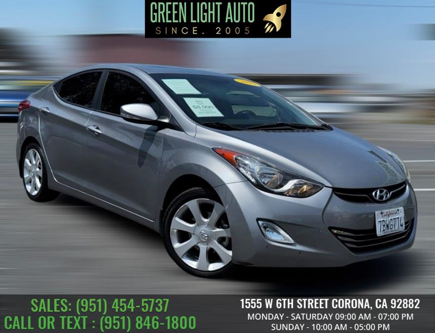 2013 Hyundai Elantra 4dr Sdn Auto Limited (Ulsan Plant), available for sale in Corona, California | Green Light Auto. Corona, California 2013 Hyundai Elantra 4dr Sdn Auto Limited (Ulsan Plant), available for sale in Corona, California | Green Light Auto. Corona, California