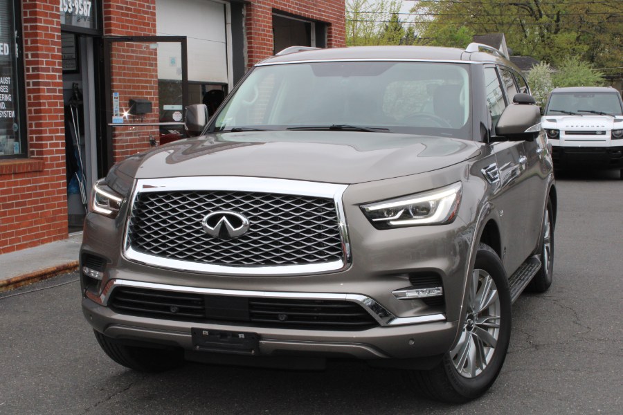 2018 INFINITI QX80 AWD, available for sale in ENFIELD, Connecticut | Longmeadow Motor Cars. ENFIELD, Connecticut