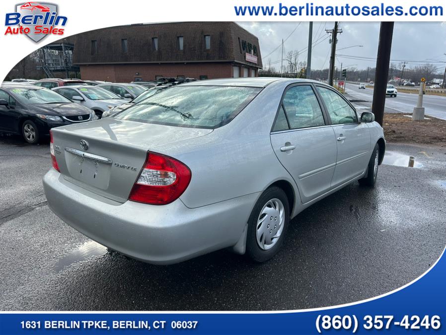 2002 Toyota Camry 4dr Sdn XLE Auto (Natl), available for sale in Berlin, Connecticut | Berlin Auto Sales LLC. Berlin, Connecticut 2002 Toyota Camry 4dr Sdn XLE Auto (Natl), available for sale in Berlin, Connecticut | Berlin Auto Sales LLC. Berlin, Connecticut