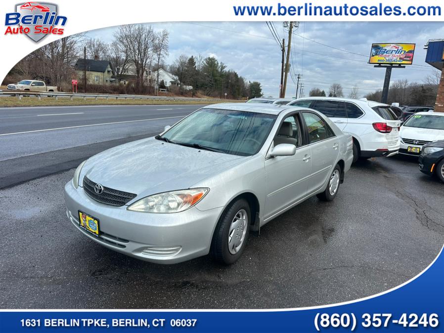 2002 Toyota Camry 4dr Sdn XLE Auto (Natl), available for sale in Berlin, Connecticut | Berlin Auto Sales LLC. Berlin, Connecticut 2002 Toyota Camry 4dr Sdn XLE Auto (Natl), available for sale in Berlin, Connecticut | Berlin Auto Sales LLC. Berlin, Connecticut
