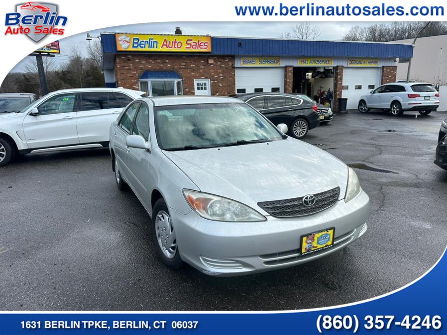 2002 Toyota Camry 4dr Sdn XLE Auto (Natl), available for sale in Berlin, Connecticut | Berlin Auto Sales LLC. Berlin, Connecticut 2002 Toyota Camry 4dr Sdn XLE Auto (Natl), available for sale in Berlin, Connecticut | Berlin Auto Sales LLC. Berlin, Connecticut