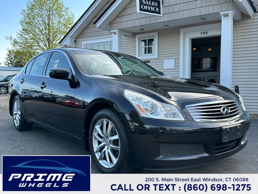 Used Infiniti G37 Sedan 4dr x AWD 2009 | Prime Wheels. East Windsor, Connecticut