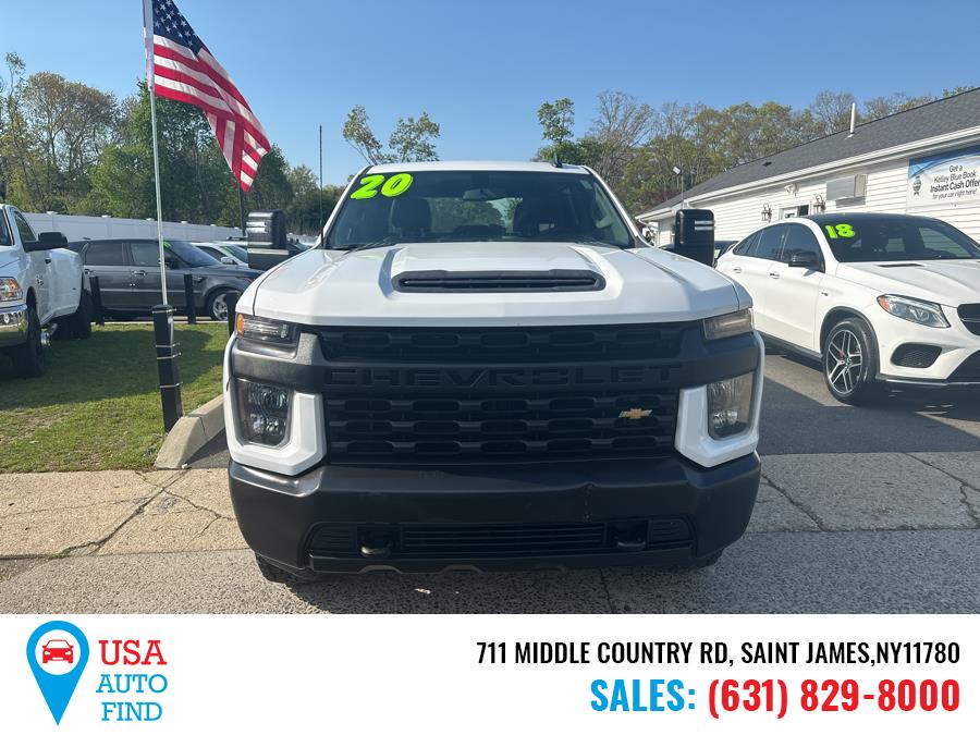 2020 Chevrolet Silverado 3500HD 4WD Crew Cab 172" Work Truck, available for sale in Saint James, New York | USA Auto Find. Saint James, New York 2020 Chevrolet Silverado 3500HD 4WD Crew Cab 172" Work Truck, available for sale in Saint James, New York | USA Auto Find. Saint James, New York