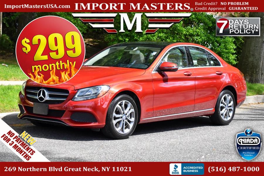 Used 2017 Mercedes-benz C-class in Great Neck, New York | Camy Cars. Great Neck, New York