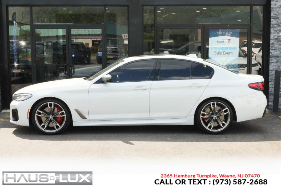 2021 BMW 5 Series M550i xDrive Sedan, available for sale in Wayne, New Jersey | Haus of Lux. Wayne, New Jersey 2021 BMW 5 Series M550i xDrive Sedan, available for sale in Wayne, New Jersey | Haus of Lux. Wayne, New Jersey