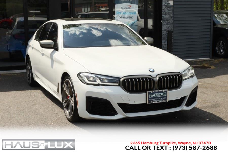 2021 BMW 5 Series M550i xDrive Sedan, available for sale in Wayne, New Jersey | Haus of Lux. Wayne, New Jersey 2021 BMW 5 Series M550i xDrive Sedan, available for sale in Wayne, New Jersey | Haus of Lux. Wayne, New Jersey