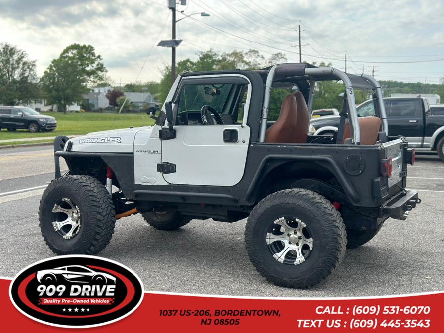 2002 Jeep Wrangler TJ, available for sale in BORDENTOWN, New Jersey | 909 Drive. BORDENTOWN, New Jersey 2002 Jeep Wrangler TJ, available for sale in BORDENTOWN, New Jersey | 909 Drive. BORDENTOWN, New Jersey