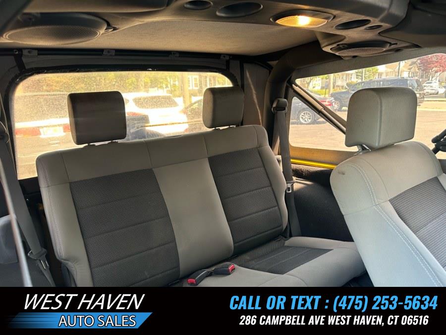 2008 Jeep Wrangler 4WD 2dr X, available for sale in West Haven, Connecticut | West Haven Auto Sales LLC. West Haven, Connecticut 2008 Jeep Wrangler 4WD 2dr X, available for sale in West Haven, Connecticut | West Haven Auto Sales LLC. West Haven, Connecticut