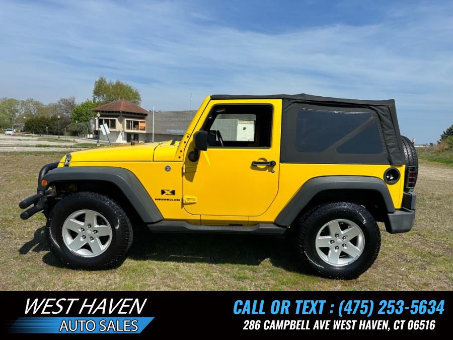 2008 Jeep Wrangler 4WD 2dr X, available for sale in West Haven, Connecticut | West Haven Auto Sales LLC. West Haven, Connecticut 2008 Jeep Wrangler 4WD 2dr X, available for sale in West Haven, Connecticut | West Haven Auto Sales LLC. West Haven, Connecticut