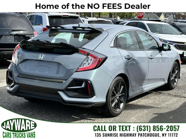2021 Honda Civic Hatchback EX CVT, available for sale in Patchogue, New York | Jayware Cars Trucks Vans. Patchogue, New York 2021 Honda Civic Hatchback EX CVT, available for sale in Patchogue, New York | Jayware Cars Trucks Vans. Patchogue, New York