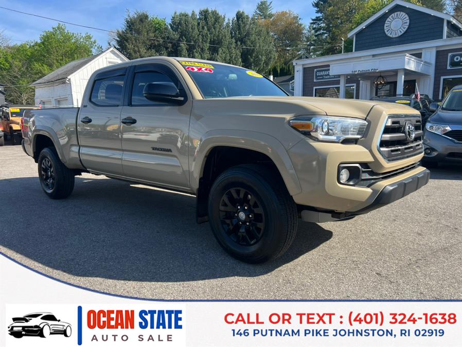 2016 Toyota Tacoma 4WD Double Cab LB V6 AT SR5 (Natl), available for sale in Johnston, Rhode Island | Ocean State Auto Sales. Johnston, Rhode Island 2016 Toyota Tacoma 4WD Double Cab LB V6 AT SR5 (Natl), available for sale in Johnston, Rhode Island | Ocean State Auto Sales. Johnston, Rhode Island