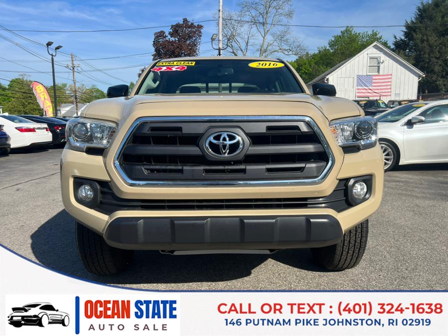2016 Toyota Tacoma 4WD Double Cab LB V6 AT SR5 (Natl), available for sale in Johnston, Rhode Island | Ocean State Auto Sales. Johnston, Rhode Island 2016 Toyota Tacoma 4WD Double Cab LB V6 AT SR5 (Natl), available for sale in Johnston, Rhode Island | Ocean State Auto Sales. Johnston, Rhode Island