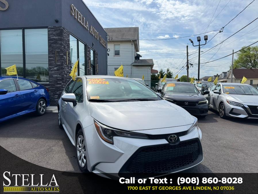 2022 Toyota Corolla LE CVT (Natl), available for sale in Linden, New Jersey | Stella Auto Sales. Linden, New Jersey 2022 Toyota Corolla LE CVT (Natl), available for sale in Linden, New Jersey | Stella Auto Sales. Linden, New Jersey