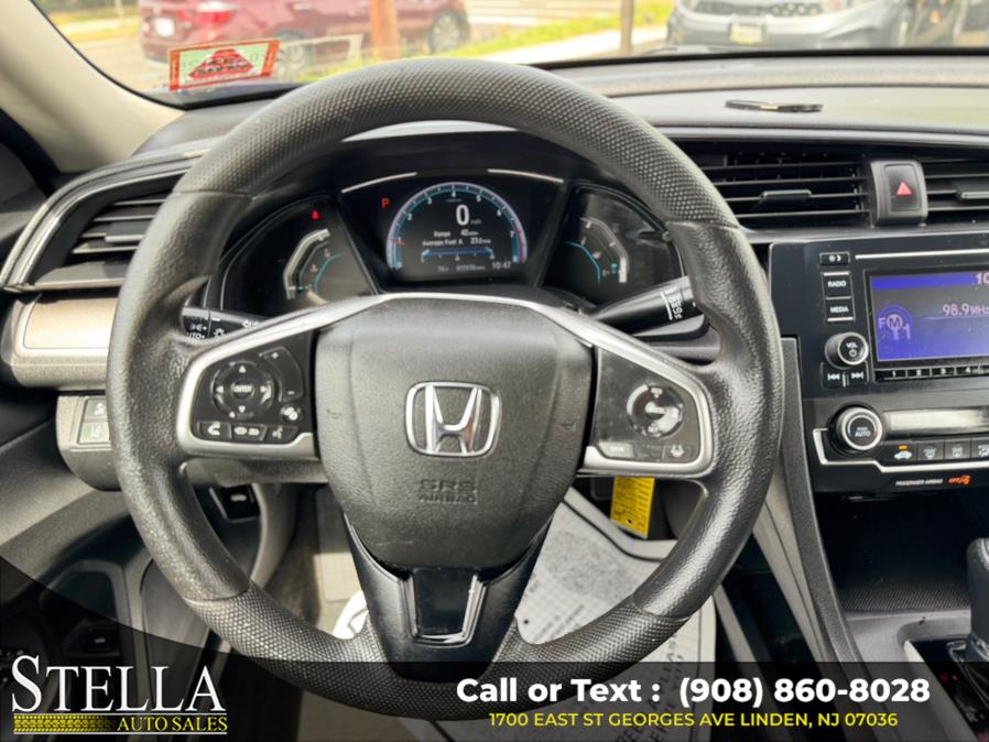 2019 Honda Civic Sedan LX CVT, available for sale in Linden, New Jersey | Stella Auto Sales. Linden, New Jersey 2019 Honda Civic Sedan LX CVT, available for sale in Linden, New Jersey | Stella Auto Sales. Linden, New Jersey