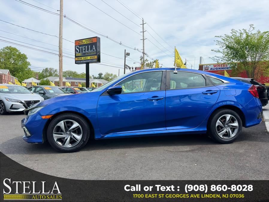 2019 Honda Civic Sedan LX CVT, available for sale in Linden, New Jersey | Stella Auto Sales. Linden, New Jersey 2019 Honda Civic Sedan LX CVT, available for sale in Linden, New Jersey | Stella Auto Sales. Linden, New Jersey