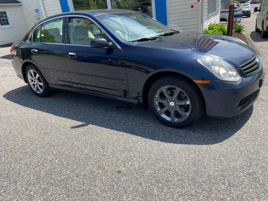 2006 Infiniti G35 Sedan G35x 4dr Sdn AWD Auto, available for sale in New Milford, Connecticut | New Milford Auto Sales. New Milford, Connecticut 2006 Infiniti G35 Sedan G35x 4dr Sdn AWD Auto, available for sale in New Milford, Connecticut | New Milford Auto Sales. New Milford, Connecticut