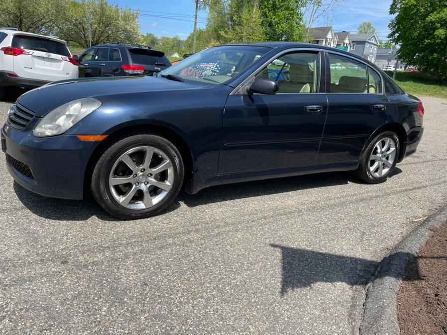 2006 Infiniti G35 Sedan G35x 4dr Sdn AWD Auto, available for sale in New Milford, Connecticut | New Milford Auto Sales. New Milford, Connecticut 2006 Infiniti G35 Sedan G35x 4dr Sdn AWD Auto, available for sale in New Milford, Connecticut | New Milford Auto Sales. New Milford, Connecticut