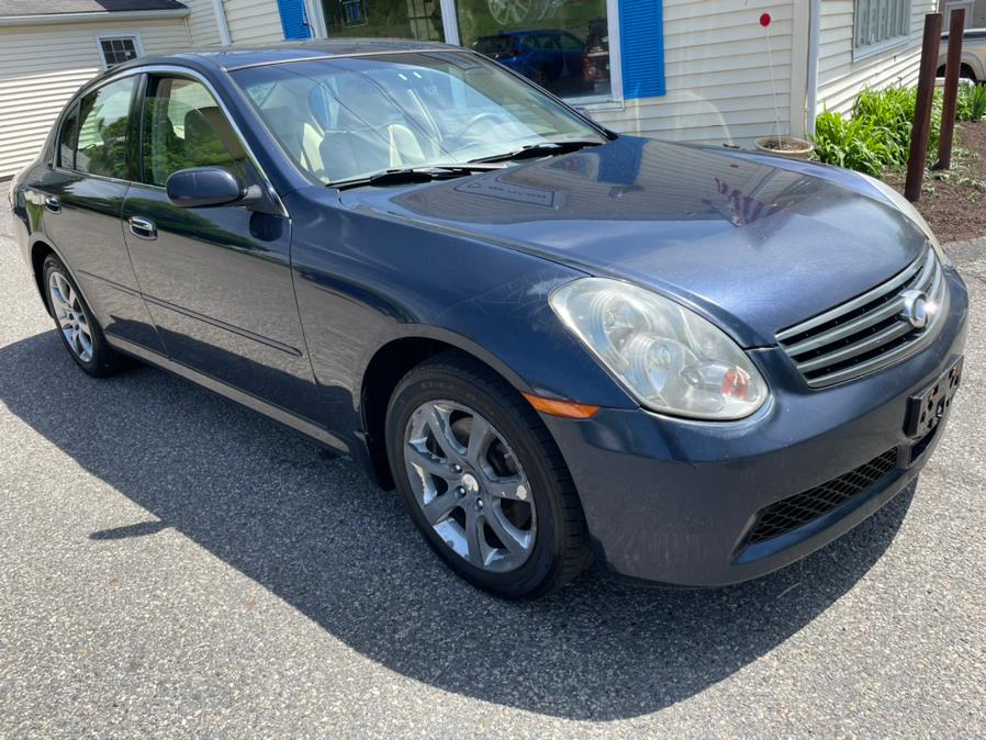 2006 Infiniti G35 Sedan G35x 4dr Sdn AWD Auto, available for sale in New Milford, Connecticut | New Milford Auto Sales. New Milford, Connecticut 2006 Infiniti G35 Sedan G35x 4dr Sdn AWD Auto, available for sale in New Milford, Connecticut | New Milford Auto Sales. New Milford, Connecticut