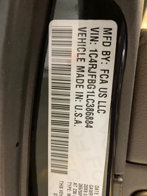 2020 Jeep Grand Cherokee Limited 4x4, available for sale in Hillside, New Jersey | Euro Lux Auto. Hillside, New Jersey 2020 Jeep Grand Cherokee Limited 4x4, available for sale in Hillside, New Jersey | Euro Lux Auto. Hillside, New Jersey