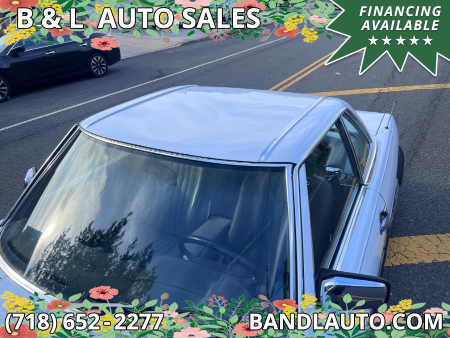 1986 Mercedes-Benz 560SL 2dr Roadster, available for sale in Bronx, New York | B & L Auto Sales LLC. Bronx, New York 1986 Mercedes-Benz 560SL 2dr Roadster, available for sale in Bronx, New York | B & L Auto Sales LLC. Bronx, New York