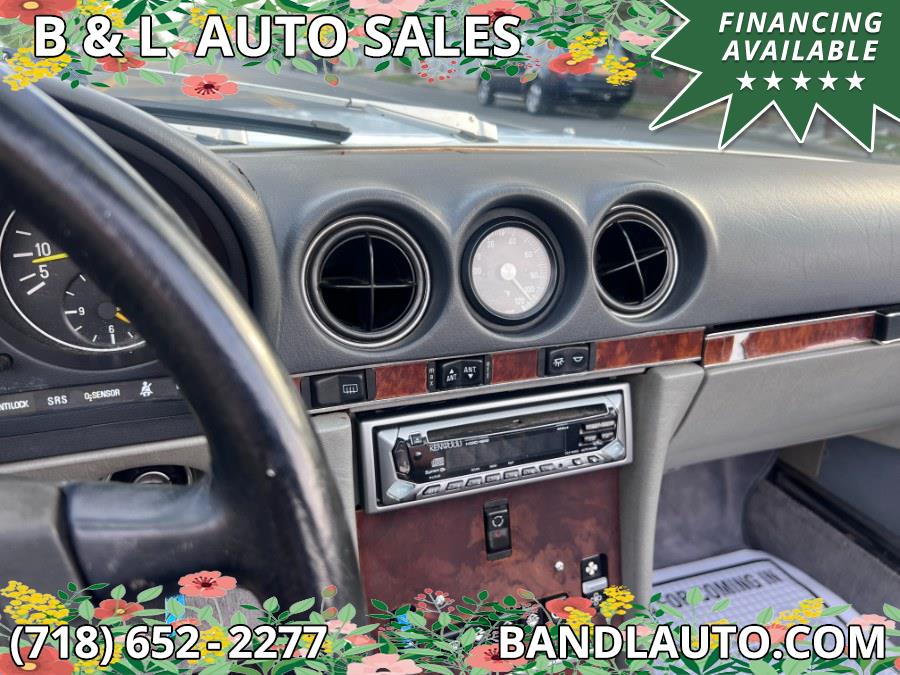 1986 Mercedes-Benz 560SL 2dr Roadster, available for sale in Bronx, New York | B & L Auto Sales LLC. Bronx, New York 1986 Mercedes-Benz 560SL 2dr Roadster, available for sale in Bronx, New York | B & L Auto Sales LLC. Bronx, New York