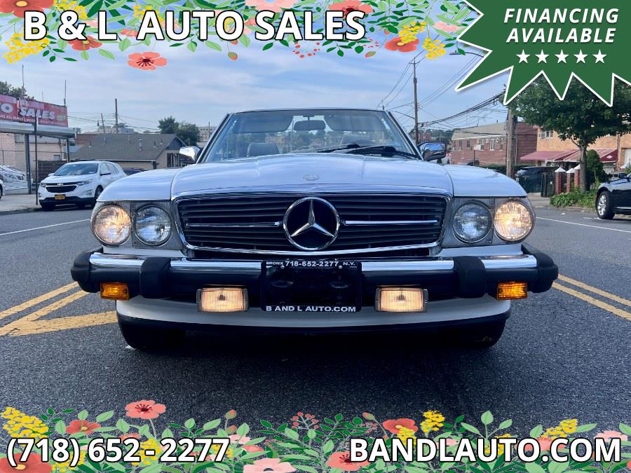 1986 Mercedes-Benz 560SL 2dr Roadster, available for sale in Bronx, New York | B & L Auto Sales LLC. Bronx, New York 1986 Mercedes-Benz 560SL 2dr Roadster, available for sale in Bronx, New York | B & L Auto Sales LLC. Bronx, New York
