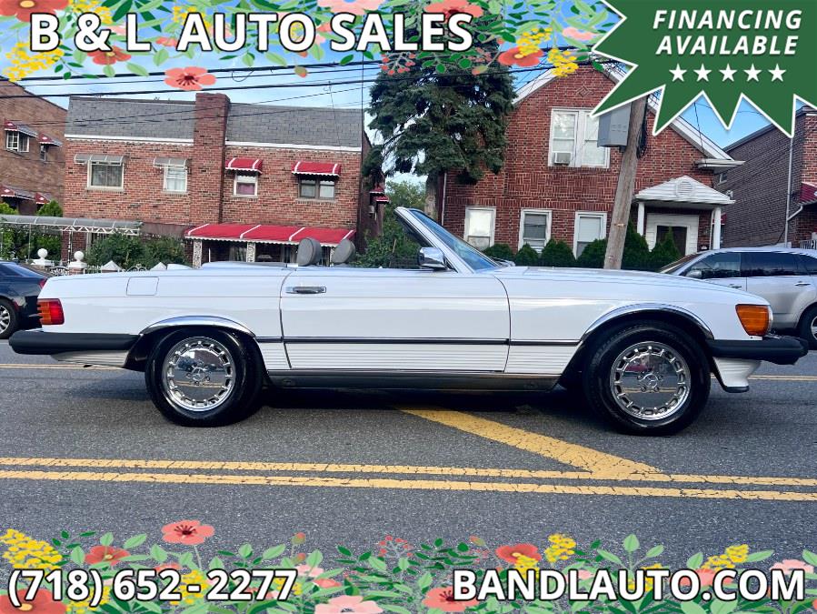 1986 Mercedes-Benz 560SL 2dr Roadster, available for sale in Bronx, New York | B & L Auto Sales LLC. Bronx, New York 1986 Mercedes-Benz 560SL 2dr Roadster, available for sale in Bronx, New York | B & L Auto Sales LLC. Bronx, New York