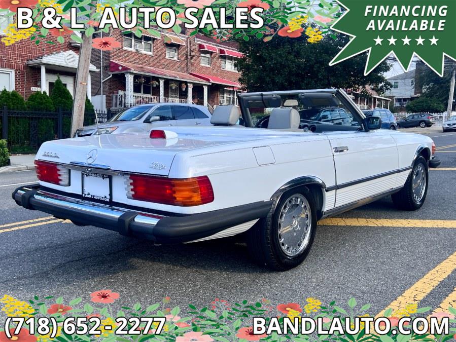 1986 Mercedes-Benz 560SL 2dr Roadster, available for sale in Bronx, New York | B & L Auto Sales LLC. Bronx, New York 1986 Mercedes-Benz 560SL 2dr Roadster, available for sale in Bronx, New York | B & L Auto Sales LLC. Bronx, New York