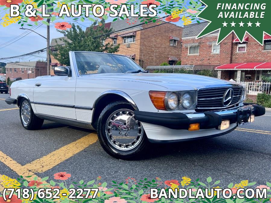 1986 Mercedes-Benz 560SL 2dr Roadster, available for sale in Bronx, New York | B & L Auto Sales LLC. Bronx, New York 1986 Mercedes-Benz 560SL 2dr Roadster, available for sale in Bronx, New York | B & L Auto Sales LLC. Bronx, New York