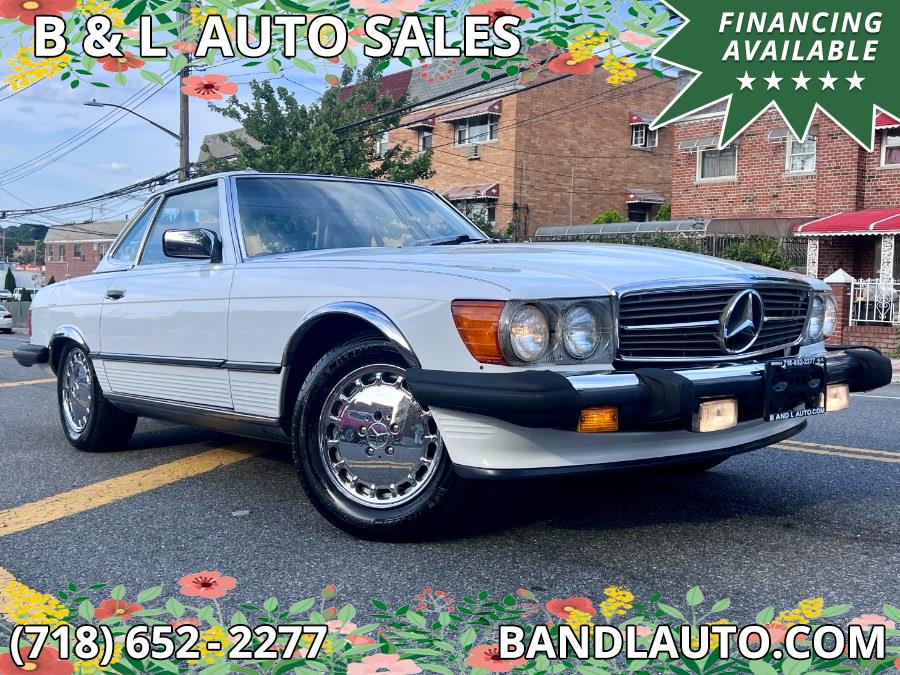1986 Mercedes-Benz 560SL 2dr Roadster, available for sale in Bronx, New York | B & L Auto Sales LLC. Bronx, New York 1986 Mercedes-Benz 560SL 2dr Roadster, available for sale in Bronx, New York | B & L Auto Sales LLC. Bronx, New York