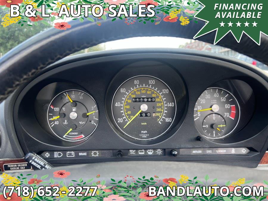 1986 Mercedes-Benz 560SL 2dr Roadster, available for sale in Bronx, New York | B & L Auto Sales LLC. Bronx, New York 1986 Mercedes-Benz 560SL 2dr Roadster, available for sale in Bronx, New York | B & L Auto Sales LLC. Bronx, New York