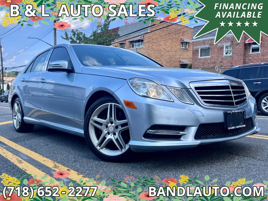 Used 2013 Mercedes-Benz E-Class in Bronx, New York | B & L Auto Sales LLC. Bronx, New York