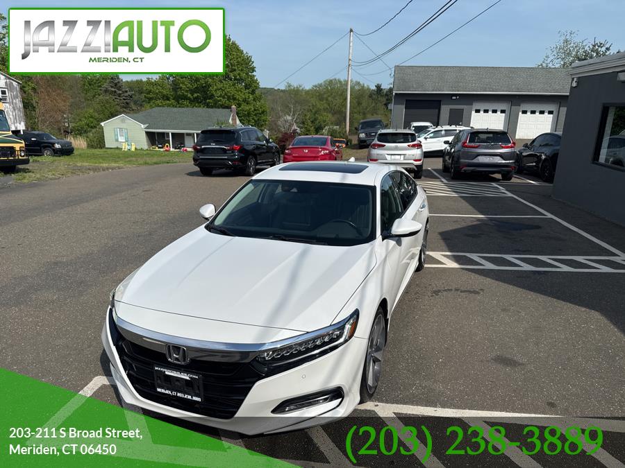 2018 Honda Accord Sedan Touring 1.5T CVT, available for sale in Meriden, Connecticut | Jazzi Auto Sales LLC. Meriden, Connecticut 2018 Honda Accord Sedan Touring 1.5T CVT, available for sale in Meriden, Connecticut | Jazzi Auto Sales LLC. Meriden, Connecticut