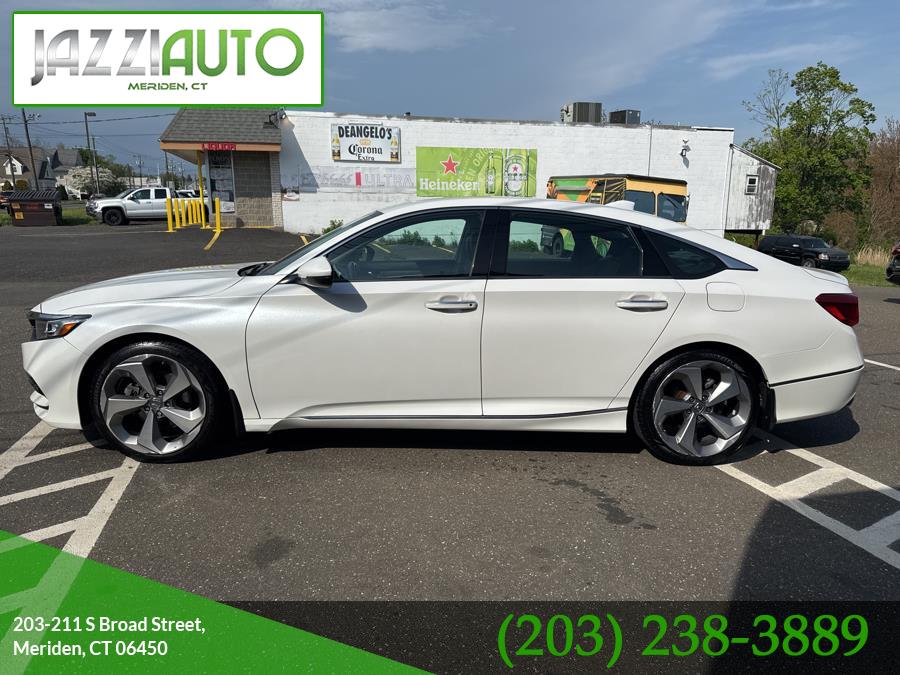 2018 Honda Accord Sedan Touring 1.5T CVT, available for sale in Meriden, Connecticut | Jazzi Auto Sales LLC. Meriden, Connecticut 2018 Honda Accord Sedan Touring 1.5T CVT, available for sale in Meriden, Connecticut | Jazzi Auto Sales LLC. Meriden, Connecticut