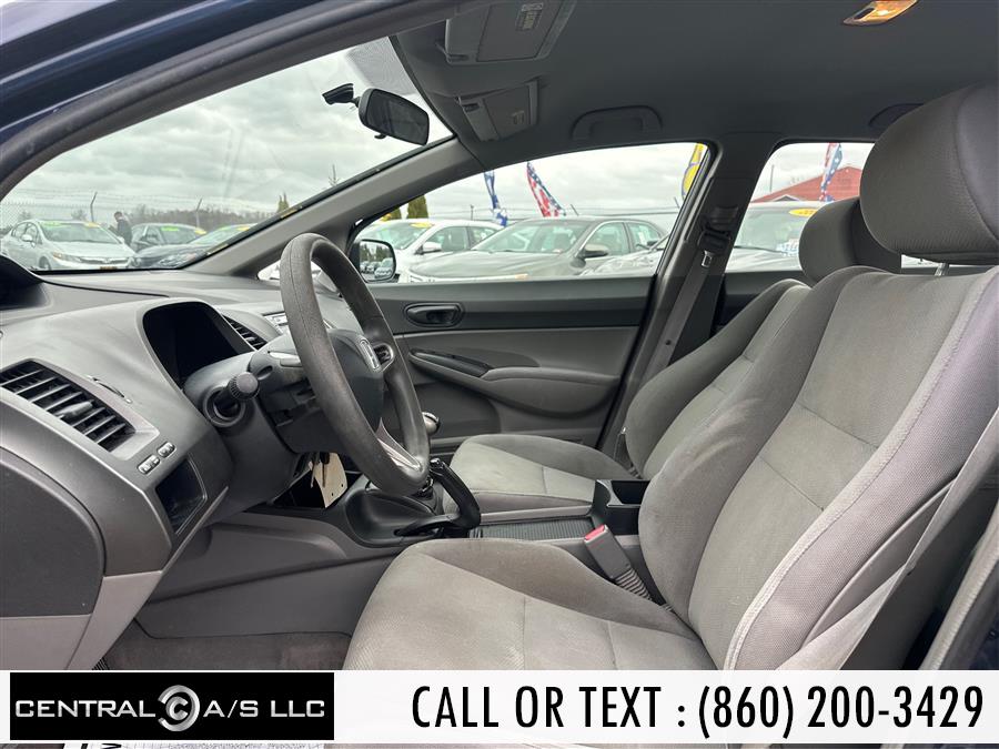 2009 Honda Civic Sdn 4dr Man DX, available for sale in East Windsor, Connecticut | Central A/S LLC. East Windsor, Connecticut 2009 Honda Civic Sdn 4dr Man DX, available for sale in East Windsor, Connecticut | Central A/S LLC. East Windsor, Connecticut