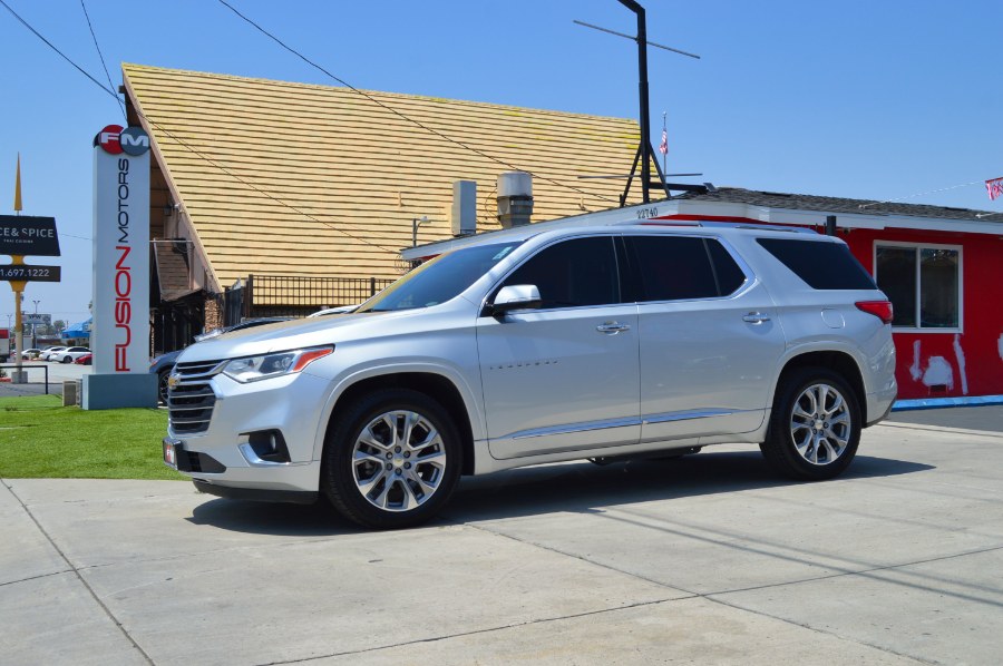 2018 Chevrolet Traverse FWD 4dr Premier w/1LZ, available for sale in Moreno Valley, California | Fusion Motors Inc. Moreno Valley, California 2018 Chevrolet Traverse FWD 4dr Premier w/1LZ, available for sale in Moreno Valley, California | Fusion Motors Inc. Moreno Valley, California
