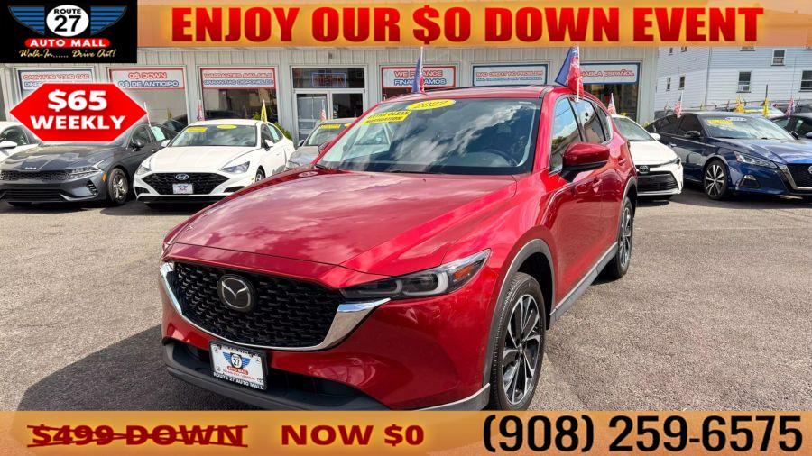 2022 Mazda Cx-5 2.5 S Premium Sport Utility 4D, available for sale in Linden, New Jersey | Route 27 Auto Mall. Linden, New Jersey 2022 Mazda Cx-5 2.5 S Premium Sport Utility 4D, available for sale in Linden, New Jersey | Route 27 Auto Mall. Linden, New Jersey