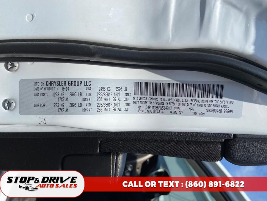 2015 Jeep Cherokee 4WD 4dr Latitude, available for sale in East Windsor, Connecticut | Stop & Drive Auto Sales. East Windsor, Connecticut 2015 Jeep Cherokee 4WD 4dr Latitude, available for sale in East Windsor, Connecticut | Stop & Drive Auto Sales. East Windsor, Connecticut