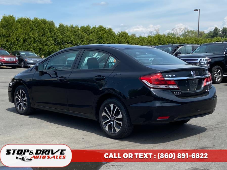 2015 Honda Civic Sedan 4dr CVT EX, available for sale in East Windsor, Connecticut | Stop & Drive Auto Sales. East Windsor, Connecticut 2015 Honda Civic Sedan 4dr CVT EX, available for sale in East Windsor, Connecticut | Stop & Drive Auto Sales. East Windsor, Connecticut