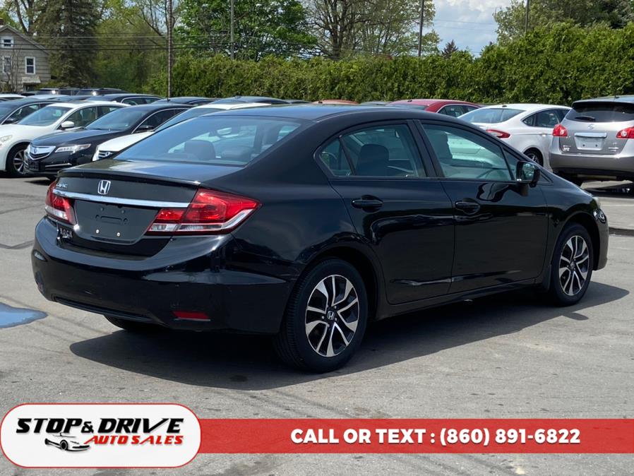 2015 Honda Civic Sedan 4dr CVT EX, available for sale in East Windsor, Connecticut | Stop & Drive Auto Sales. East Windsor, Connecticut 2015 Honda Civic Sedan 4dr CVT EX, available for sale in East Windsor, Connecticut | Stop & Drive Auto Sales. East Windsor, Connecticut