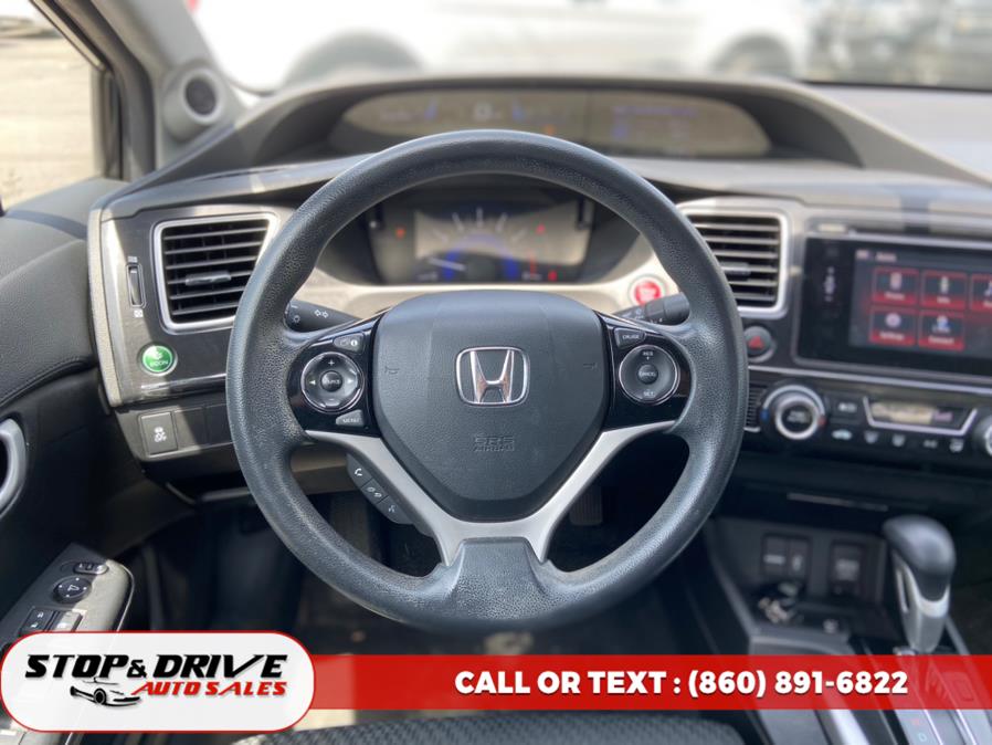 2015 Honda Civic Sedan 4dr CVT EX, available for sale in East Windsor, Connecticut | Stop & Drive Auto Sales. East Windsor, Connecticut 2015 Honda Civic Sedan 4dr CVT EX, available for sale in East Windsor, Connecticut | Stop & Drive Auto Sales. East Windsor, Connecticut