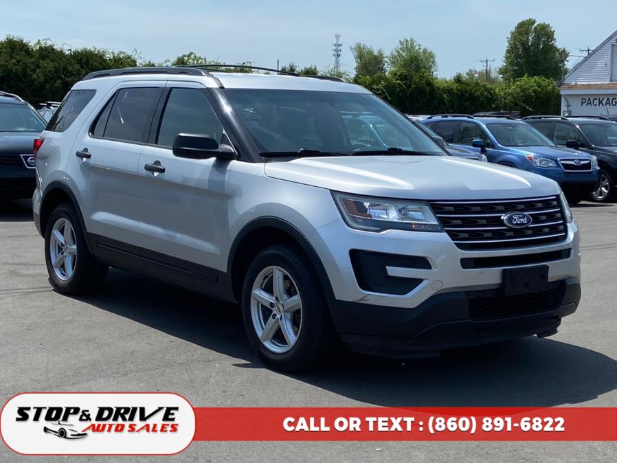 2016 Ford Explorer 4WD 4dr Base, available for sale in East Windsor, Connecticut | Stop & Drive Auto Sales. East Windsor, Connecticut 2016 Ford Explorer 4WD 4dr Base, available for sale in East Windsor, Connecticut | Stop & Drive Auto Sales. East Windsor, Connecticut