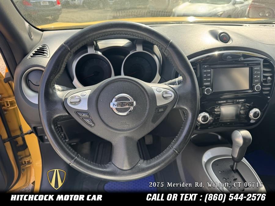 2016 Nissan Juke SL, available for sale in Wolcott, Connecticut | Hitchcock Motor Car. Wolcott, Connecticut 2016 Nissan Juke SL, available for sale in Wolcott, Connecticut | Hitchcock Motor Car. Wolcott, Connecticut