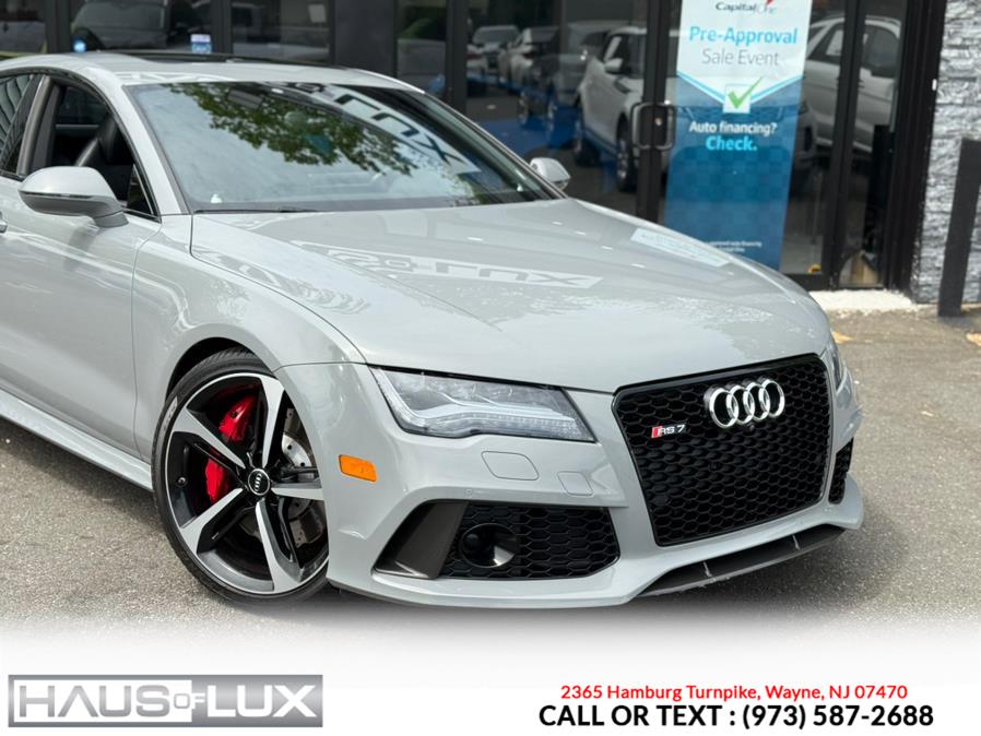 2014 Audi RS 7 4dr HB Prestige, available for sale in Wayne, New Jersey | Haus of Lux. Wayne, New Jersey 2014 Audi RS 7 4dr HB Prestige, available for sale in Wayne, New Jersey | Haus of Lux. Wayne, New Jersey