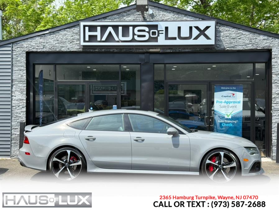 2014 Audi RS 7 4dr HB Prestige, available for sale in Wayne, New Jersey | Haus of Lux. Wayne, New Jersey 2014 Audi RS 7 4dr HB Prestige, available for sale in Wayne, New Jersey | Haus of Lux. Wayne, New Jersey