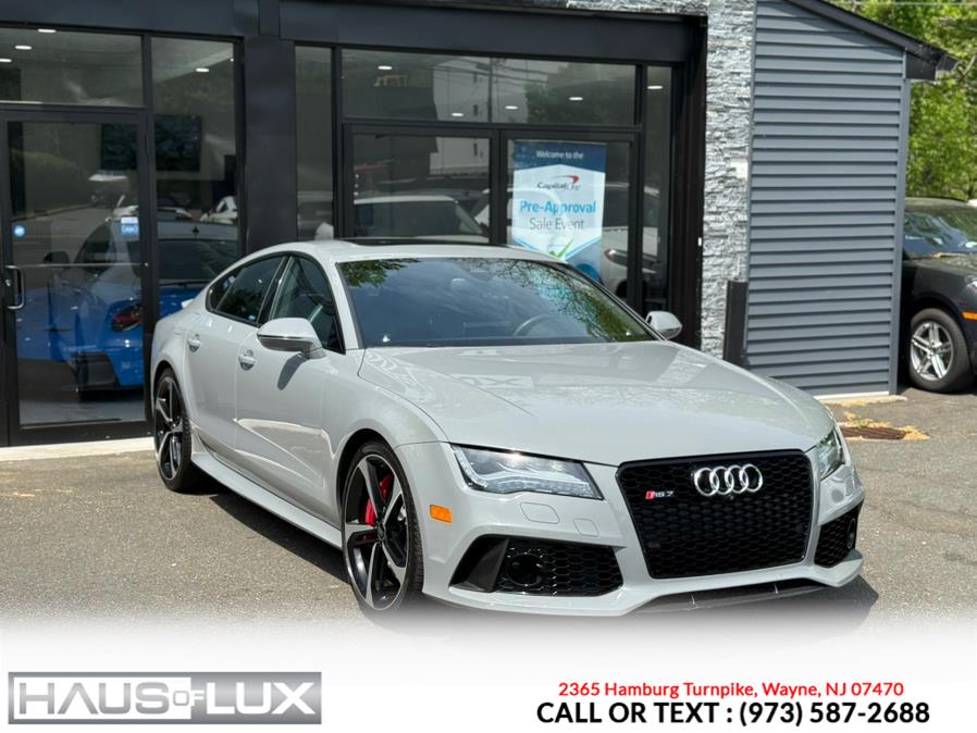 2014 Audi RS 7 4dr HB Prestige, available for sale in Wayne, New Jersey | Haus of Lux. Wayne, New Jersey 2014 Audi RS 7 4dr HB Prestige, available for sale in Wayne, New Jersey | Haus of Lux. Wayne, New Jersey