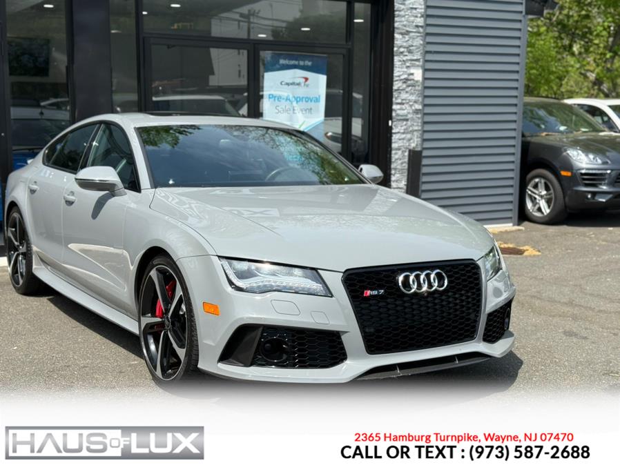 2014 Audi RS 7 4dr HB Prestige, available for sale in Wayne, New Jersey | Haus of Lux. Wayne, New Jersey 2014 Audi RS 7 4dr HB Prestige, available for sale in Wayne, New Jersey | Haus of Lux. Wayne, New Jersey